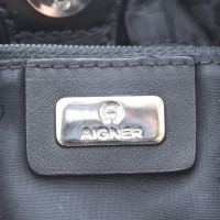 Aigner Hand bag with Monogram-pattern