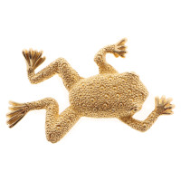 Christian Dior Gold colored brooch