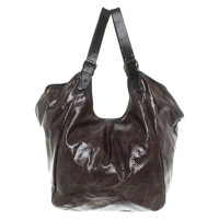 Givenchy Shopper Patent leather in Black