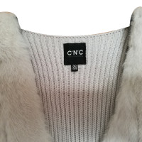 Costume National Lapin and wool vests
