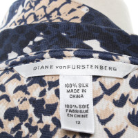 Diane Von Furstenberg Wikkel jurk met print