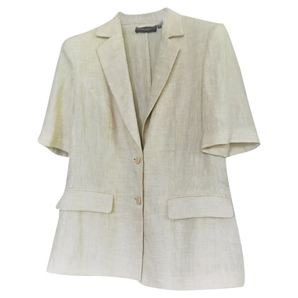 Luisa Spagnoli Jacket/Coat Linen in Cream