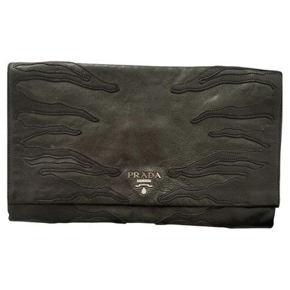 Prada Clutch Bag Leather
