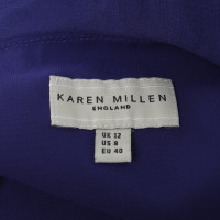 Karen Millen Volant-Rock in Violett