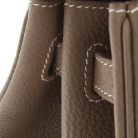Hermès Birkin Bag 40 Leer in Taupe