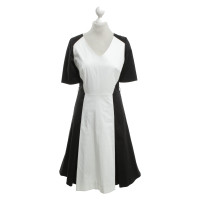 Preen Dress in black and white