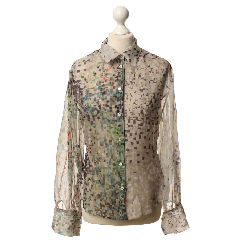 Wunderkind Grafische print blouse