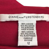 Diane Von Furstenberg Robe en rouge