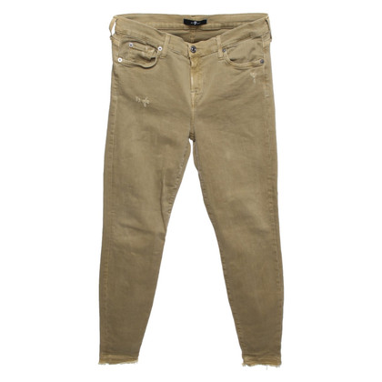 7 For All Mankind Jeans in Verde oliva