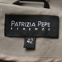 Patrizia Pepe Jacket/Coat in Taupe