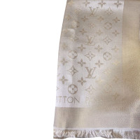 Louis Vuitton Schal/Tuch aus Seide in Gold