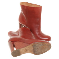 Maison Martin Margiela Ankle boots in red