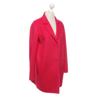 Marc Cain Giacca/Cappotto in Lana in Fucsia