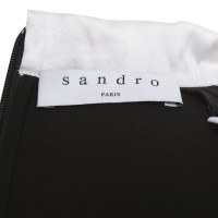 Sandro Kleid in Schwarz/Weiß
