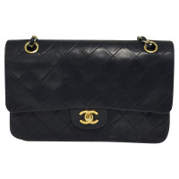 Chanel 2.55 aus Leder in Schwarz