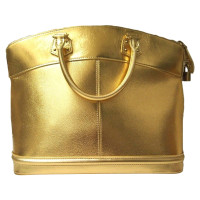 Louis Vuitton Suhali aus Leder in Gold