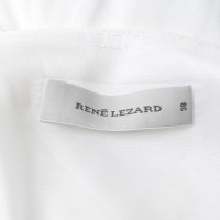 René Lezard Kleid in Weiß