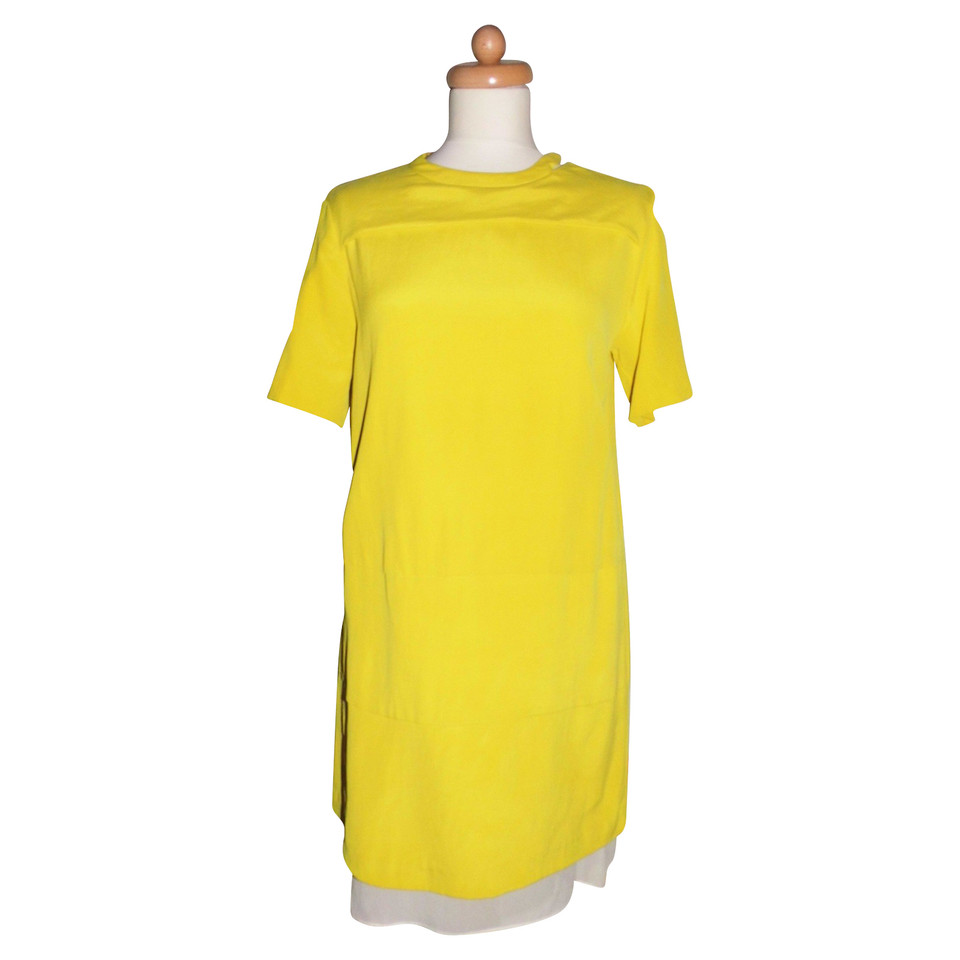 Joseph Silk dress in yellow