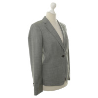 Hugo Boss Gestructureerde Blazer in licht grijs