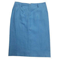 Marella Skirt Linen in Turquoise