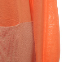 Carven Knitted Cardigan in Orange