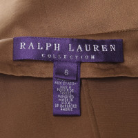 Ralph Lauren Zijden blouse in oker
