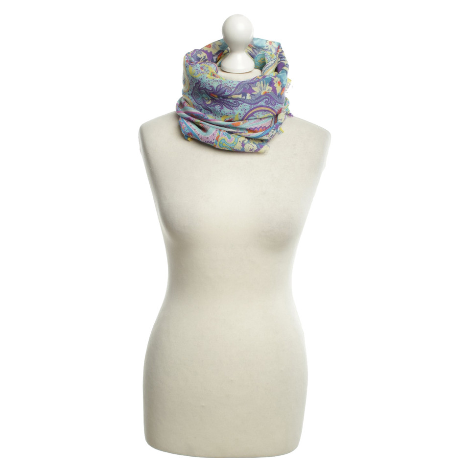 Etro Scarf with colorful pattern