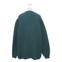 Closed Pullover in Petrol