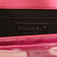 Chanel Boy Small en Cuir verni en Rose/pink