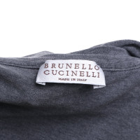 Brunello Cucinelli T-shirt gris