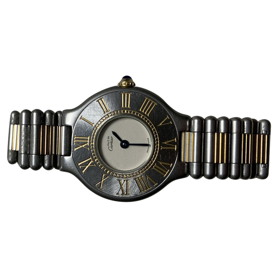 Cartier Montre-bracelet en Doré