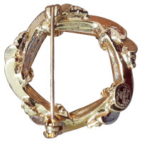 Christian Dior Brooch with cable pattern