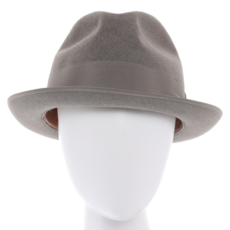 Borsalino Hat/Cap in Grey