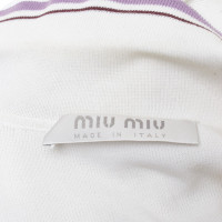 Miu Miu Cardigan in cream white