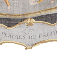 Hermès Tuch mit Print-Motiv