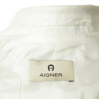 Aigner White linen Blazer
