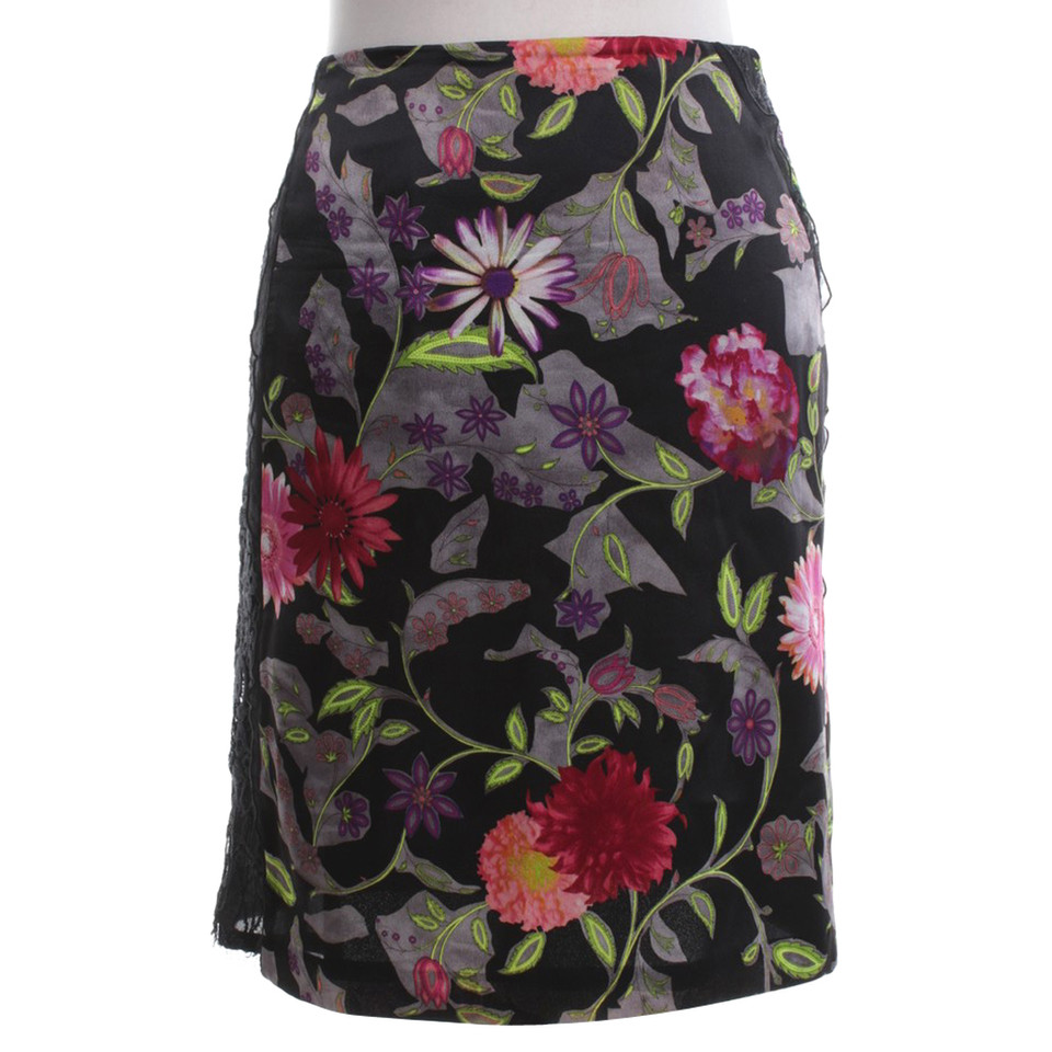 Christian Lacroix skirt with a floral pattern