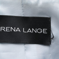 Rena Lange Suit Zijde in Blauw