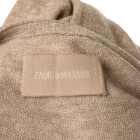 Zadig & Voltaire Maglione di lana beige