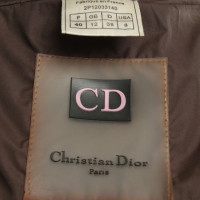 Christian Dior Jacke in Dunkelbraun