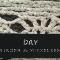 Day Birger & Mikkelsen Crochet poncho with lurex threads