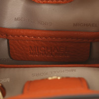 Michael Kors Umhängetasche aus Leder in Orange