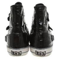 Other Designer Trainers Leather in Black
