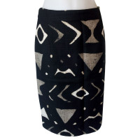 Max Mara Jupe en Coton en Noir