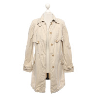 Calvin Klein Veste/Manteau en Coton en Beige