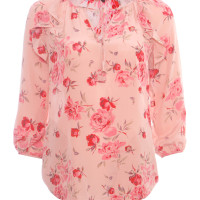 Rebecca Taylor Blouse with floral print