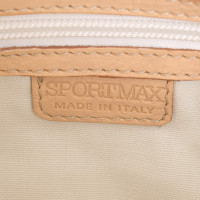 Sport Max Leather handbag in light brown