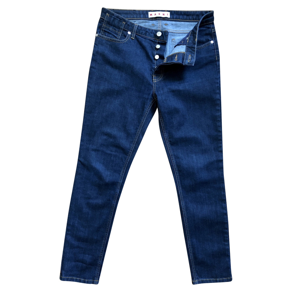 Marni Jeans in Cotone in Blu