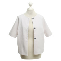 Bruno Manetti Short jacket with relief-like rhombus pattern