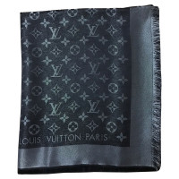 Louis Vuitton Panno Monogram Shine in nero / argento